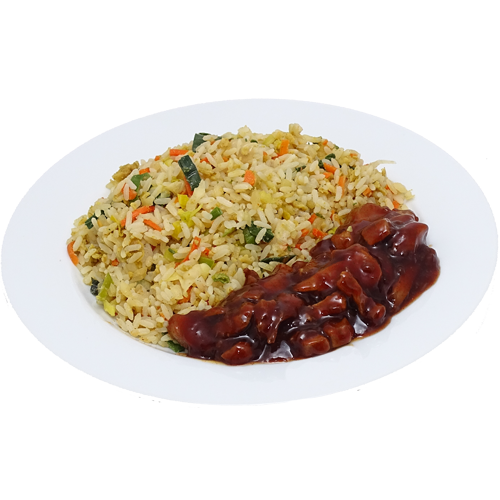 Ajam Ketjap (k) Nasi Goreng (zoutarm natriumarm)